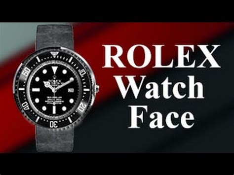 quadrante rolex android wear|Get a Rolex Watch Face for Your Smartwatch.